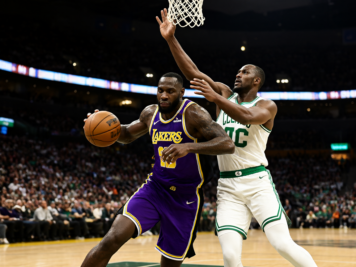NBA篮球比赛现场